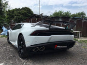 Carbon Rear Spoiler for Lamborghini Huracan LP580 LP610 YYW003
Set includes:

Rear Spoiler
Material: Carbon

NOTE: Professional installation is required.