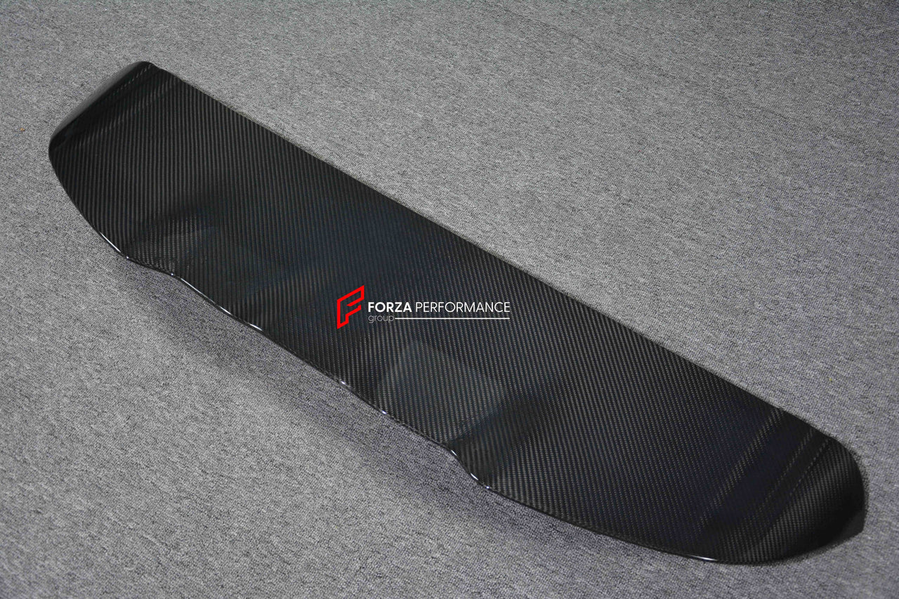 DRY CARBON REAR SPOILER for AUDI Q7 4M FACELIFT 2019 - 2024  Set includes:  Rear Spoiler