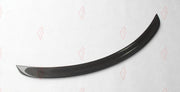 CARBON REAR SPOILER for TESLA MODEL S 2016 - 2020 OE Style
Set includes:

Rear Spoiler
Material: Carbon + FRP

NOTE: Add-on type - installs over the original part. Professional installation is required.