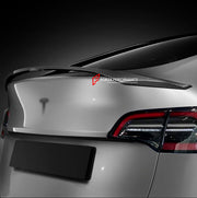 CARBON REAR SPOILER for TESLA MODEL Y 2020 - 2025
Set includes:

Rear Spoiler
Material: Carbon

NOTE: Professional installation is required.