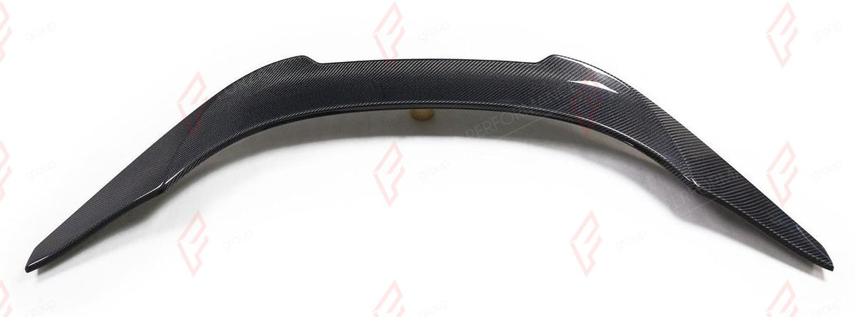 CARBON REAR SPOILER for TOYOTA SUPRA A90 A91 2019+ V Style
Set includes:

Rear Spoiler
Material: Carbon

NOTE: Add-on type - installs over the original part. Professional installation is required.