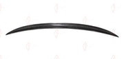 CARBON REAR SPOILER MP STYLE for BMW M5 F90 2018 - 2023
Set includes:

Rear Spoiler
Material: Carbon

NOTE: Add-on type - installs over the original part. Professional installation is required.