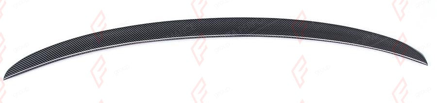 CARBON REAR SPOILER S4 STYLE for AUDI A4 S4 RS4 B8 2008 - 2012
Set includes:

Rear Spoiler
Material: Carbon

NOTE: Add-on type - installs over the original part. Professional installation is required.