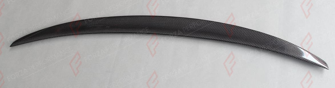 CARBON REAR SPOILER S5 STYLE for AUDI A5 S5 RS5 B8 B8.5 COUPE 2008 - 2016
Set includes:

Rear Spoiler
Material: Carbon

NOTE: For A5 Coupe 2008 - 2017 only. Add-on type - installs over the original part. Professional installation is required.