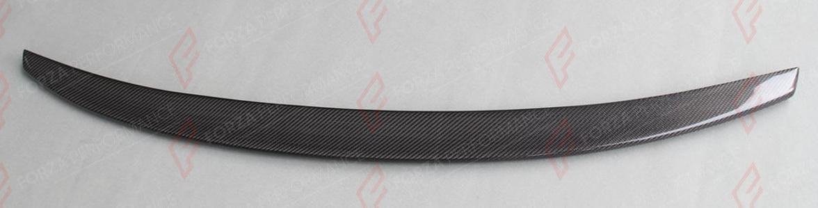 CARBON REAR SPOILER S5 STYLE for AUDI A5 S5 RS5 B8 B8.5 SEDAN 2008 - 2016
Set includes:

Rear Spoiler
Material: Carbon

NOTE: Add-on type - installs over the original part. Professional installation is required.