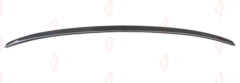 CARBON REAR SPOILER S6 STYLE for AUDI A6 S6 RS6 C8 2019+
Set includes:

Rear Spoiler
Material: Carbon

NOTE: Add-on type - installs over the original part. Professional installation is required.