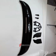 Carbon Rear Spoiler Wing for BMW M4 F82 2014 - 2020
Set includes:

Rear Spoiler Wing
Material: Carbon

NOTE: Professional installation is required.