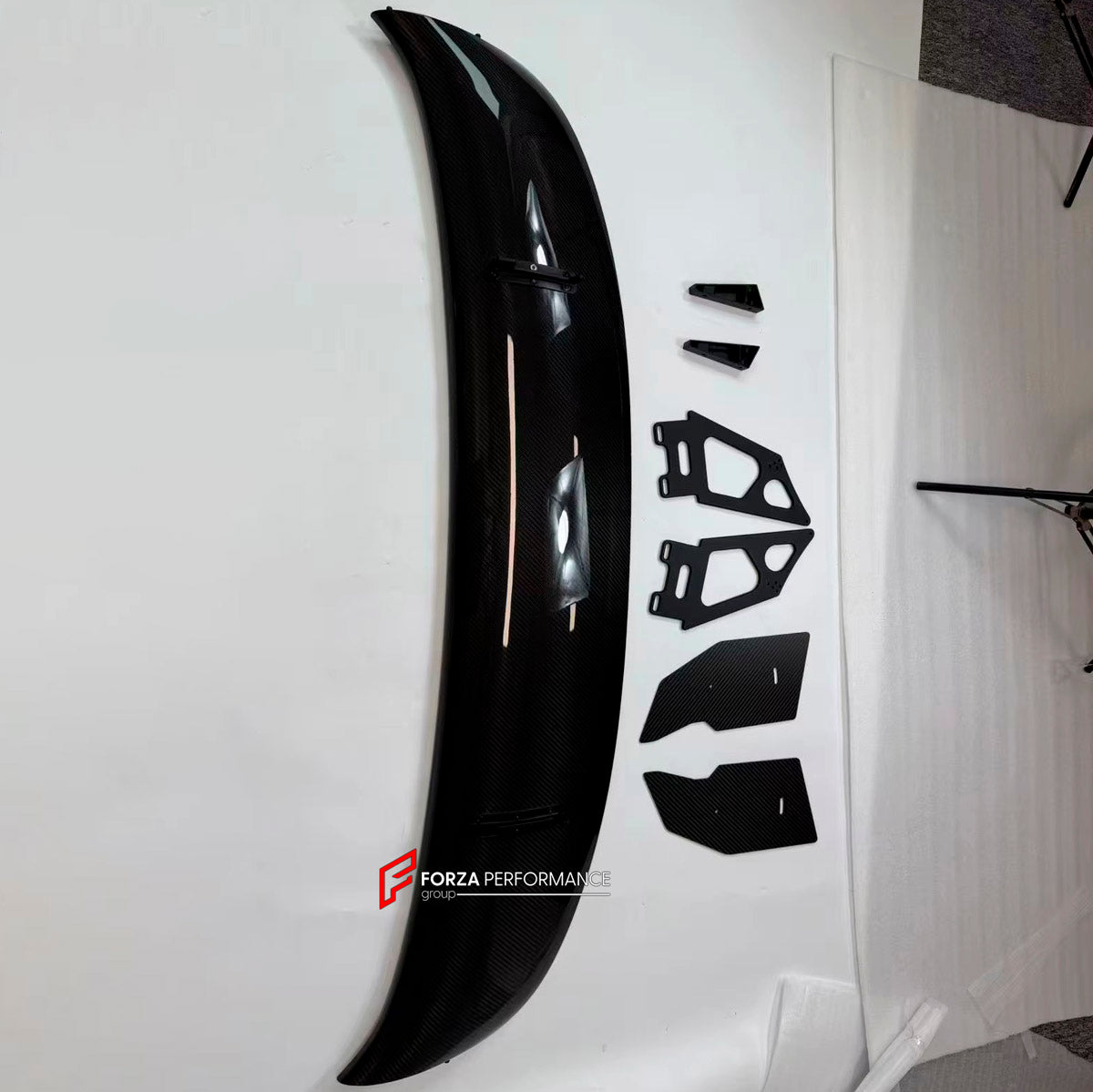 Carbon Rear Spoiler Wing for BMW M4 F82 2014 - 2020
Set includes:

Rear Spoiler Wing
Material: Carbon

NOTE: Professional installation is required.