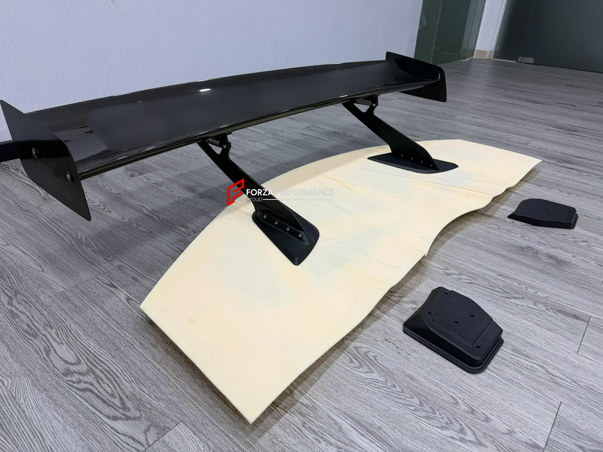 CARBON REAR SPOILER WING for CHEVROLET CORVETTE C8 2020+

Set includes:
Rear Spoiler Wing

Material: Carbon

NOTE: Professional installation is required.