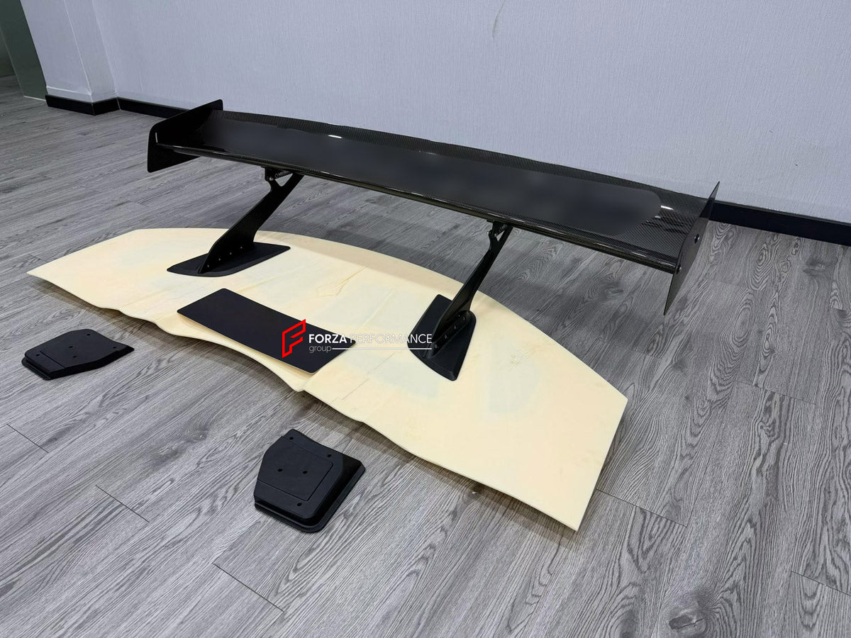 CARBON REAR SPOILER WING for CHEVROLET CORVETTE C8 2020+

Set includes:
Rear Spoiler Wing

Material: Carbon

NOTE: Professional installation is required.
