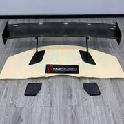 CARBON REAR SPOILER WING for CHEVROLET CORVETTE C8 2020+

Set includes:
Rear Spoiler Wing

Material: Carbon

NOTE: Professional installation is required.