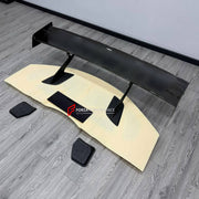 CARBON REAR SPOILER WING for CHEVROLET CORVETTE C8 2020+

Set includes:
Rear Spoiler Wing

Material: Carbon

NOTE: Professional installation is required.