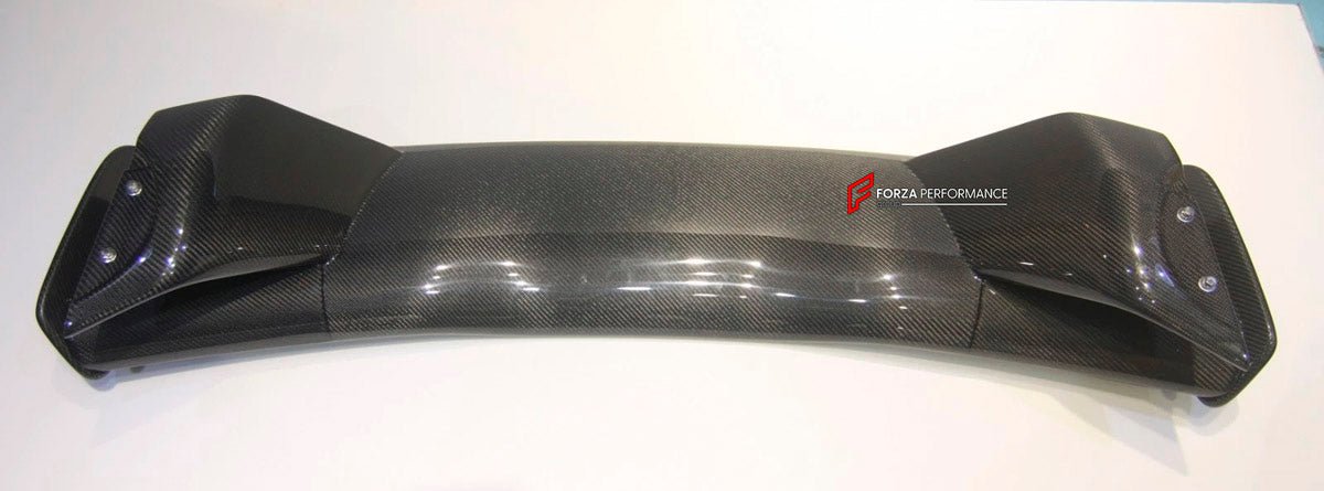 Carbon Rear Spoiler Wing for Lotus Evora S GT4 2010 - 2015
Set includes:

Rear Spoiler Wing
Material: Carbon

NOTE: Professional installation is required.