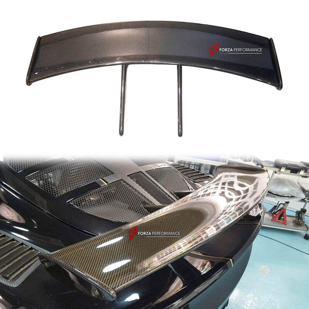Carbon Rear Spoiler Wing for Lotus Exige II S2 S260 2005 - 2009
Set includes:

Rear Spoiler Wing
Material: Carbon

NOTE: Professional installation is required.