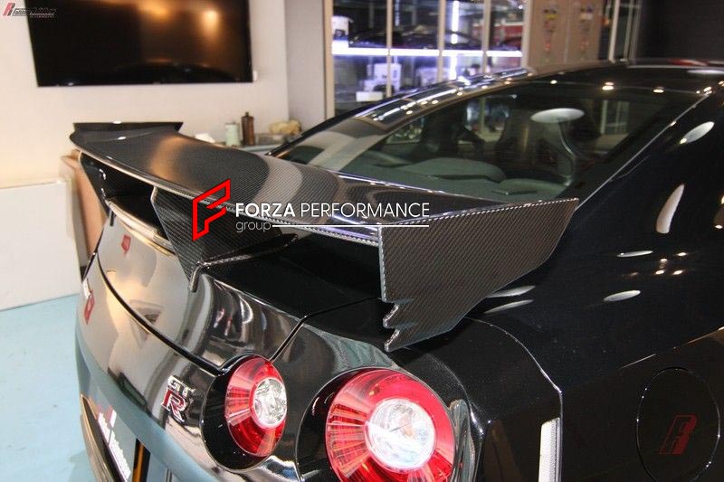 CARBON REAR SPOILER WING for NISSAN GT-R R35 2008 - 2017