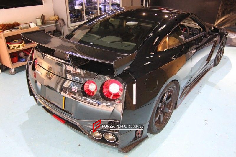 CARBON REAR SPOILER WING for NISSAN GT-R R35 2008 - 2017
