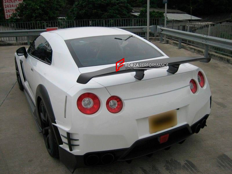 CARBON REAR SPOILER WING for NISSAN GT-R R35 2007 - 2016 VAR003

Set includes:
Rear Spoiler Wing

Material: Carbon

NOTE: Professional installation is required.
