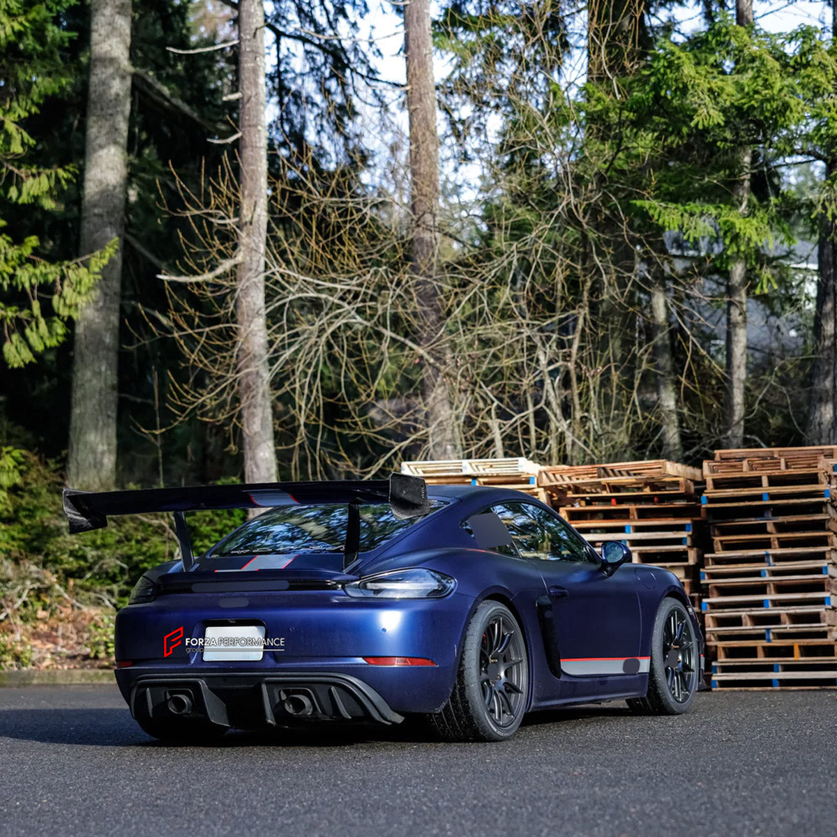 Carbon Rear Spoiler Wing for Porsche 718 982 GT4 2016 - 2025
Set includes:

Rear Spoiler Wing
Material: Carbon

NOTE: Professional installation is required.