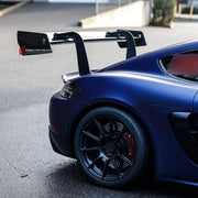 Carbon Rear Spoiler Wing for Porsche 718 982 GT4 2016 - 2025
Set includes:

Rear Spoiler Wing
Material: Carbon

NOTE: Professional installation is required.