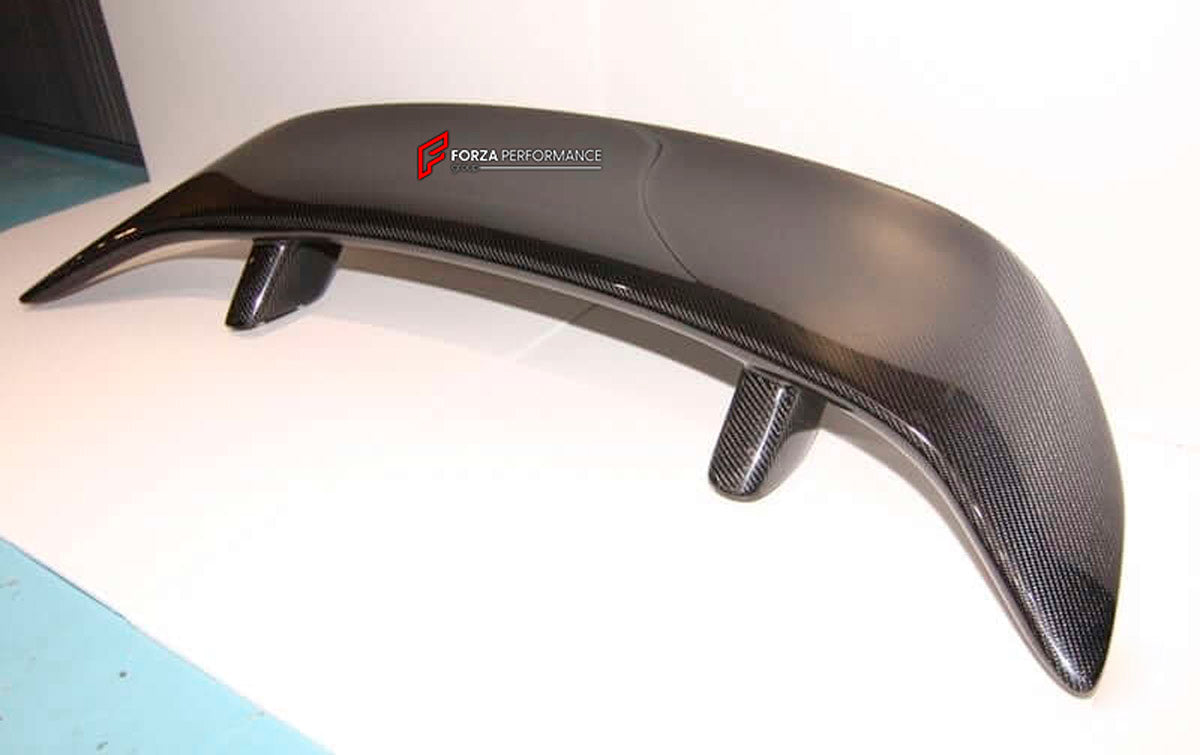 Carbon Rear Spoiler Wing for Porsche Cayman 987 2006 - 2010
Set includes:

Rear Spoiler Wing
Material: Carbon

NOTE: Professional installation is required.