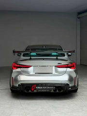 CARBON REAR WING SPOILER for BMW M4 G82 2021 - 2024
Set includes:

Rear Wing Spoiler
Material: Carbon

NOTE: Professional installation is required.