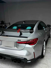 CARBON REAR WING SPOILER for BMW M4 G82 2021 - 2024
Set includes:

Rear Wing Spoiler
Material: Carbon

NOTE: Professional installation is required.