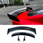 CARBON REAR WING SPOILER for FORD MUSTANG VII 7 S650 2024+ Forza Performance Custom fit
Set includes:

Rear Wing Spoiler
Material: Carbon

NOTE: Professional installation is required.
