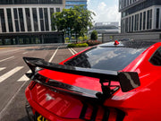 CARBON REAR WING SPOILER for FORD MUSTANG VII 7 S650 2024+ Forza Performance Custom fit
Set includes:

Rear Wing Spoiler
Material: Carbon

NOTE: Professional installation is required.