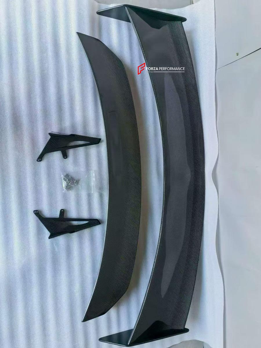 CARBON REAR WING SPOILER for FORD MUSTANG VII 7 S650 2024+ Forza Performance Custom fit
Set includes:

Rear Wing Spoiler
Material: Carbon

NOTE: Professional installation is required.