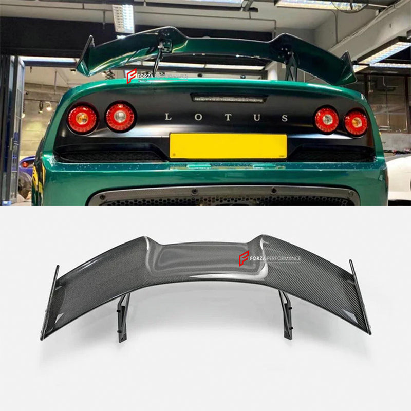 CARBON REAR WING SPOILER for LOTUS EXIGE S3 V6 350 2011 - 2021
