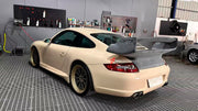 CARBON REAR WING SPOILER for PORSCHE 911 997 CARRERA 2004 - 2013
Set includes:

Rear Wing Spoiler
Material: Carbon

NOTE: Professional installation is required.