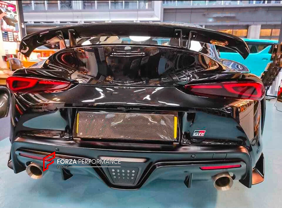 CARBON WING SPOILER for TOYOTA SUPRA A90 2019+
Set includes:

Wing Spoiler
Material: Carbon