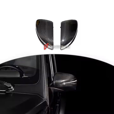 CARBON SIDE MIRROR COVERS for MERCEDES BENZ AMG G63 W465 G350 G500 G550 AMG G63 2024+

Set includes:

Side Mirror Covers

Material: Dry carbon