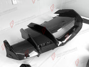 CARBON FRONT LIP for LAMBORGHINI REVUELTO 2023+

Set includes:

Front Lip Splitter
Front Bumper Canards
Side Mirror Covers
Fender Trims
Side Skirts
Air Vents Trims
Rear Engine Bay Cover
Rear Wing Spoiler
Rear Bumper Canards
Rear Diffuser

Material: Carbon

NOTE: Professional installation is required.