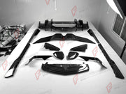 CARBON FRONT LIP for LAMBORGHINI REVUELTO 2023+

Set includes:

Front Lip Splitter
Front Bumper Canards
Side Mirror Covers
Fender Trims
Side Skirts
Air Vents Trims
Rear Engine Bay Cover
Rear Wing Spoiler
Rear Bumper Canards
Rear Diffuser

Material: Carbon

NOTE: Professional installation is required.