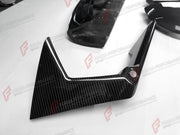 CARBON FRONT LIP for LAMBORGHINI REVUELTO 2023+

Set includes:

Front Lip Splitter
Front Bumper Canards
Side Mirror Covers
Fender Trims
Side Skirts
Air Vents Trims
Rear Engine Bay Cover
Rear Wing Spoiler
Rear Bumper Canards
Rear Diffuser

Material: Carbon

NOTE: Professional installation is required.