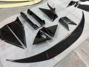CARBON FRONT LIP for LAMBORGHINI REVUELTO 2023+

Set includes:

Front Lip Splitter
Front Bumper Canards
Side Mirror Covers
Fender Trims
Side Skirts
Air Vents Trims
Rear Engine Bay Cover
Rear Wing Spoiler
Rear Bumper Canards
Rear Diffuser

Material: Carbon

NOTE: Professional installation is required.