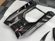 CARBON FRONT LIP for LAMBORGHINI REVUELTO 2023+

Set includes:

Front Lip Splitter
Front Bumper Canards
Side Mirror Covers
Fender Trims
Side Skirts
Air Vents Trims
Rear Engine Bay Cover
Rear Wing Spoiler
Rear Bumper Canards
Rear Diffuser

Material: Carbon

NOTE: Professional installation is required.