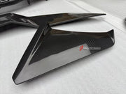 CARBON FRONT LIP for LAMBORGHINI REVUELTO 2023+

Set includes:

Front Lip Splitter
Front Bumper Canards
Side Mirror Covers
Fender Trims
Side Skirts
Air Vents Trims
Rear Engine Bay Cover
Rear Wing Spoiler
Rear Bumper Canards
Rear Diffuser

Material: Carbon

NOTE: Professional installation is required.