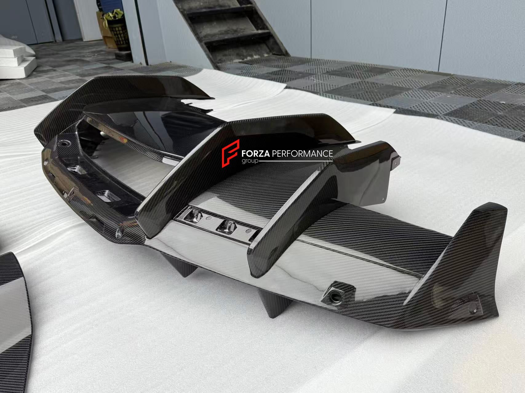 CARBON FRONT LIP for LAMBORGHINI REVUELTO 2023+

Set includes:

Front Lip Splitter
Front Bumper Canards
Side Mirror Covers
Fender Trims
Side Skirts
Air Vents Trims
Rear Engine Bay Cover
Rear Wing Spoiler
Rear Bumper Canards
Rear Diffuser

Material: Carbon

NOTE: Professional installation is required.