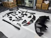 CARBON FRONT LIP for LAMBORGHINI REVUELTO 2023+

Set includes:

Front Lip Splitter
Front Bumper Canards
Side Mirror Covers
Fender Trims
Side Skirts
Air Vents Trims
Rear Engine Bay Cover
Rear Wing Spoiler
Rear Bumper Canards
Rear Diffuser

Material: Carbon

NOTE: Professional installation is required.