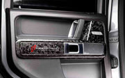 CARBON REPLACEMENT INTERIOR KIT for G CLASS W464 W465 2018 - 2025

Set includes:

Interior door panels
Center console
Gear selector area
Front dashboard
Rear console section
Door armrest panel
Rear door / tailgate trim
Front door trim
Driver’s door switch panel
Central dashboard console

Material:&nbsp;Carbon

NOTE: Professional installation is required.

Why “Contact Us for Pricing”?

We don’t display fixed prices because our goal is to offer you the most competitive deal possible. Product costs often decr