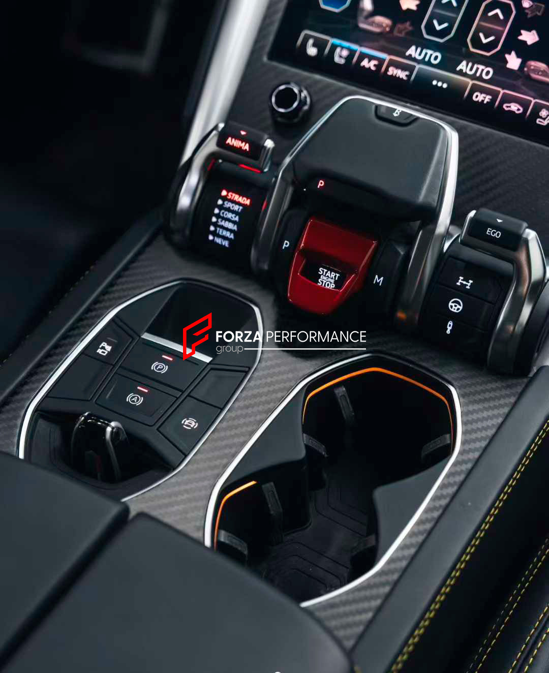 CARBON REPLACEMENT INTERIOR KIT for LAMBORGHINI URUS 2018+