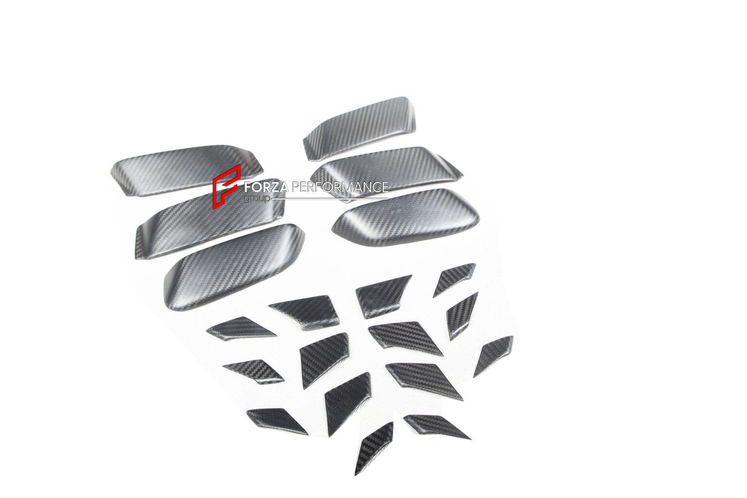 DRY CARBON REPLACEMENT PARTS for PORSCHE 911 991 GT3 RS 2011 - 2020

Set includes:

Front Lip
Side Skirts
Rear Diffuser
Front Bumper Trims
Hood Air Vent Trims
Front Fender Vent Trims
Rear Fender Vent Trims
Rear Bumper Air Outlet
Wing Spoiler End Plates
Hood Bonnet Frunk
Hood Air Vent Trims
Side Mirror Covers
Side Air Vents
Engine Lid Rear Decklid
Bottom Guard Plate

Material: Dry Carbon

Note: Professional installation is required.