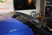 CARBON ROOF SPOILER for Porsche Macan FR003
Set includes:

Roof Spoiler
Material: Carbon

NOTE: Professional installation is required.