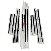 CONVERSION UPGRADE FACELIFT OLD TO NEW BODY KIT for Mercedes Benz S CLASS W223 2021 - 2026 to S63 W223 2023 - 2026
Set includes:

Front Lip
Front Bumper
Front Grille
Front Bumper Vents
Led Light Covers / Front Fascia Attachments
Side Skirts
Rear Bumper
Rear Diffuser
Trunk Spoiler
Exhaust Tips
Material: Dry Carbon

NOTE: Professional installation is required.