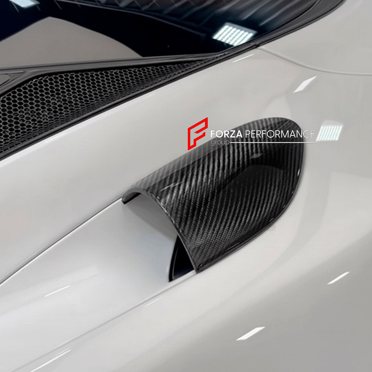 CARBON SIDE AIR VENTS for McLaren GT 2019 - 2023
Set includes:

Side Air Vents
Material: Carbon

NOTE: Professional installation is required.