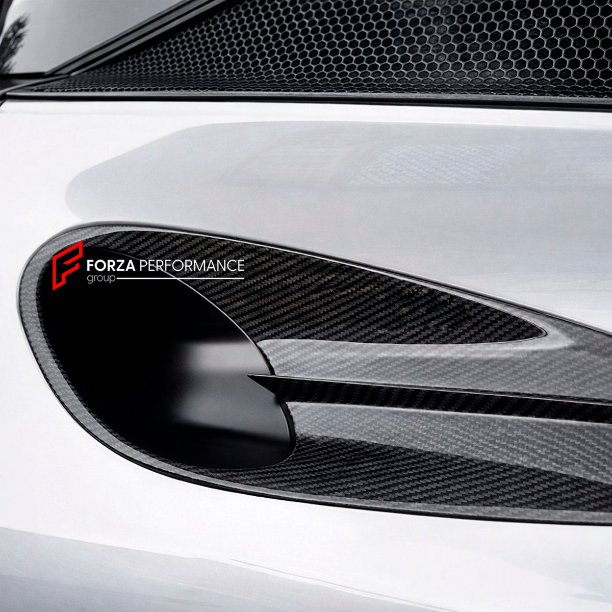 CARBON SIDE AIR VENTS for McLaren GT 2019 - 2023
Set includes:

Side Air Vents
Material: Carbon

NOTE: Professional installation is required.