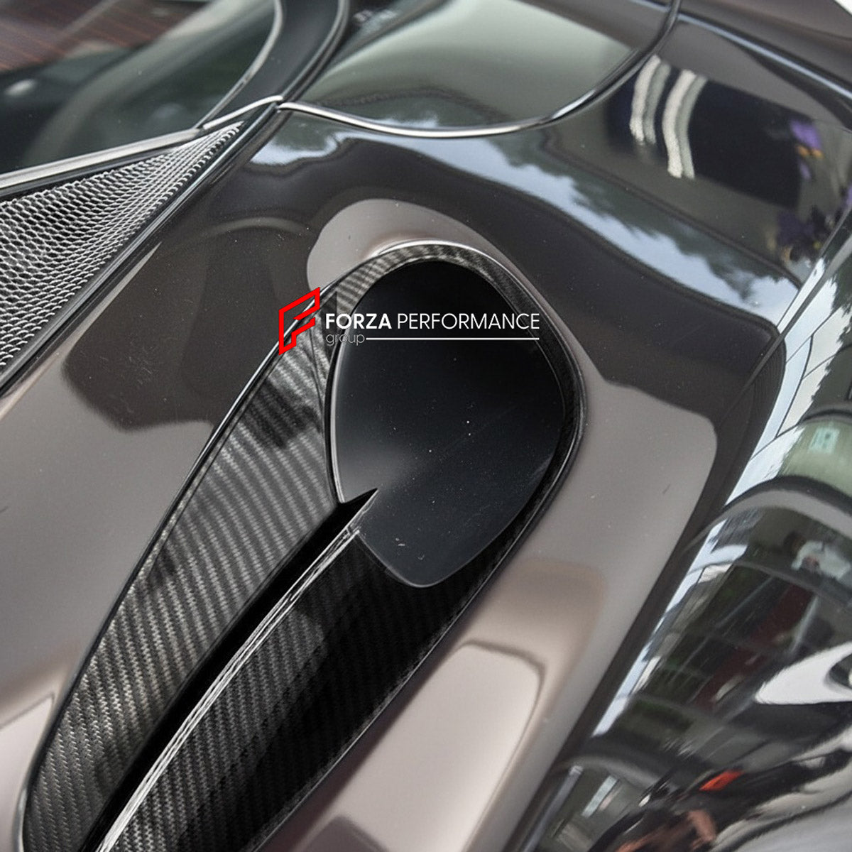 CARBON SIDE AIR VENTS for McLaren GT 2019 - 2023
Set includes:

Side Air Vents
Material: Carbon

NOTE: Professional installation is required.