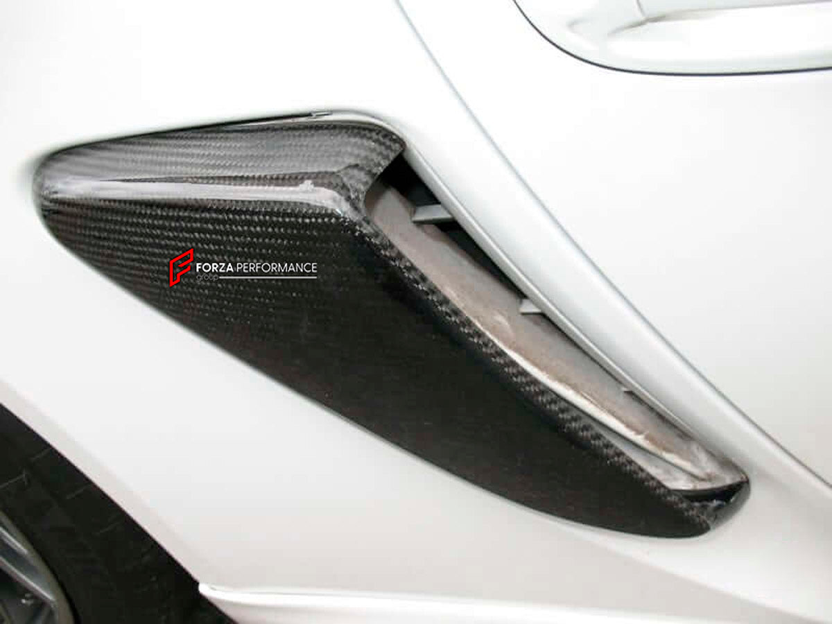Carbon Side Fender Air Scoop for Porsche Cayman 987 2006 - 2010
Set includes:

Side Fender Air Scoop
Material: Carbon

NOTE: Professional installation is required.